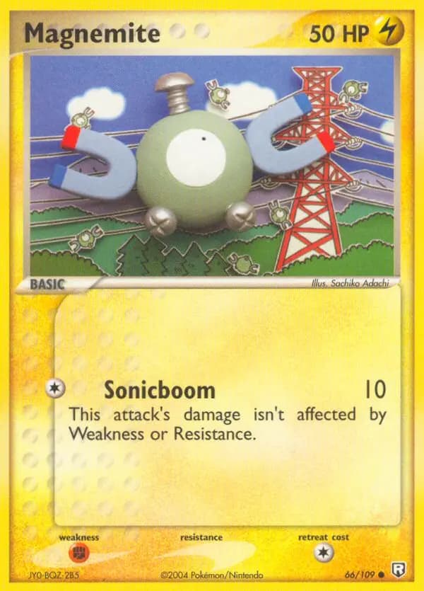 Magnemite #66 — EX Team Rocket Returns