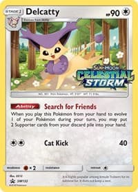 Carte Pokémon Delcatty #SM132 — Promos Soleil et Lune