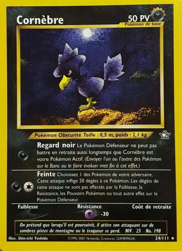 Carte Pokémon Cornèbre #24 — Neo Genesis