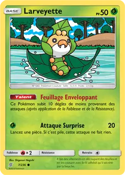 Carte Pokémon Larveyette #7 — Harmonie des Esprits