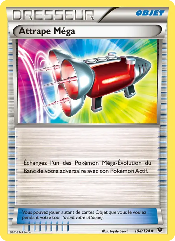 Carte Pokémon Attrape Méga #104 — Impact des Destins