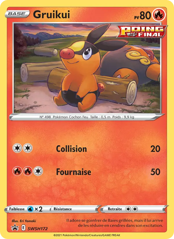 Carte Pokémon Gruikui #SWSH172 — Promos Épée et Bouclier