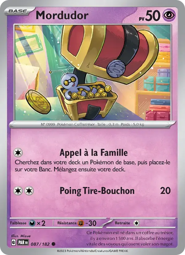 Carte Pokémon Mordudor #087 — Faille Paradoxe