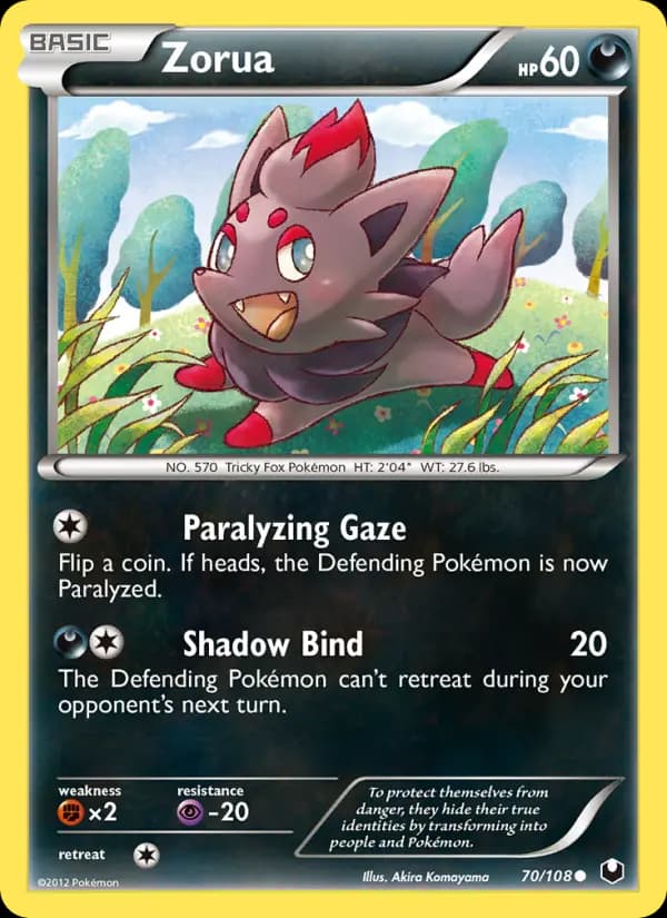 Zorua #70 — Dark Explorers
