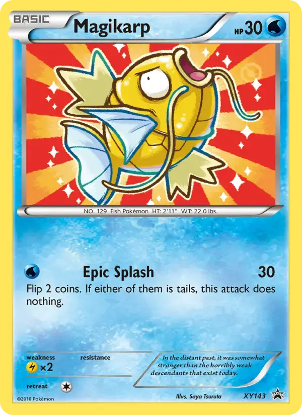Carte Pokémon Magikarp #XY143 — Promos X&Y