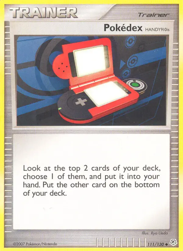 Pokédex HANDY910is #111 — Diamond & Pearl
