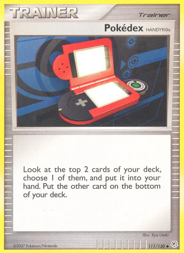 Pokédex HANDY910is #111 — Diamond & Pearl