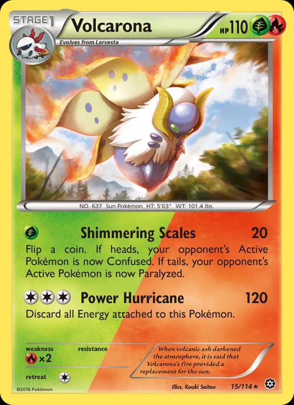 Volcarona #15 — Steam Siege