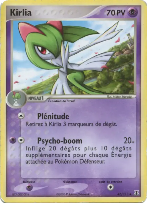 Carte Pokémon Kirlia #47 — Espèces Delta