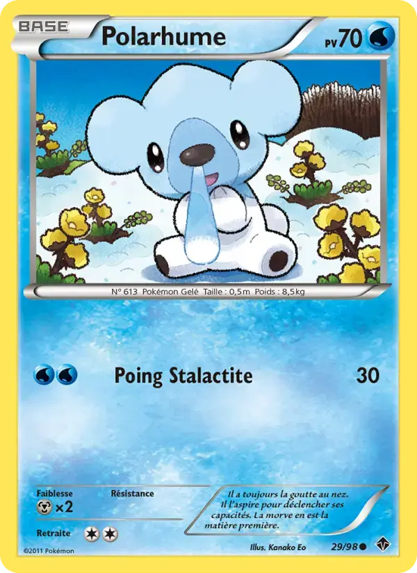 Carte Pokémon Polarhume #29 — Pouvoirs Émergents