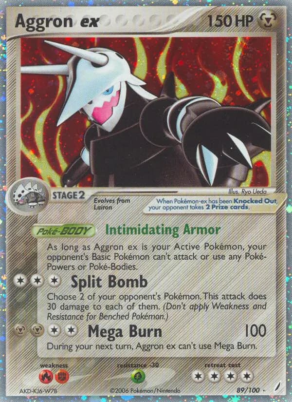 Aggron ex #89 — Crystal Guardians