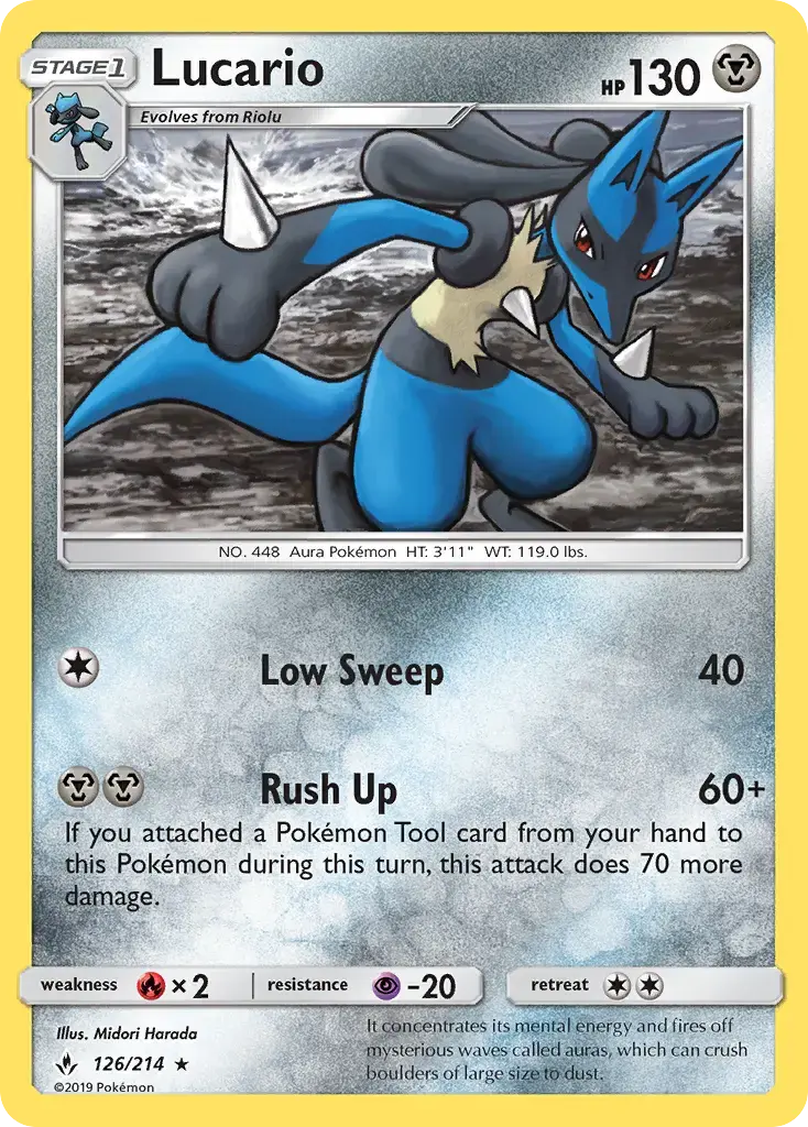 Lucario #126 — Unbroken Bonds