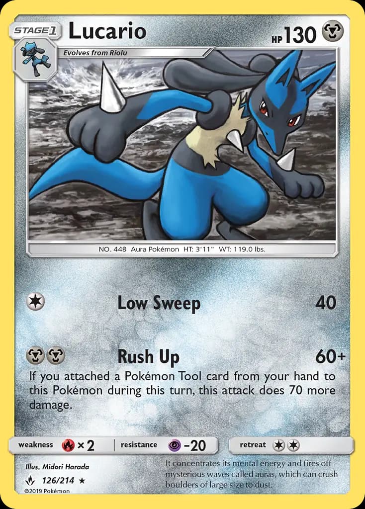 Lucario #126 — Unbroken Bonds