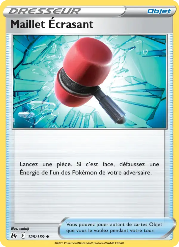 Carte Pokémon Maillet Écrasant #125 — Zénith Suprême