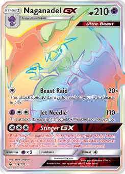Naganadel GX #134 — Forbidden Light