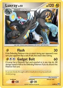 Carte Pokémon Luxray #005 Non Holo — Arceus