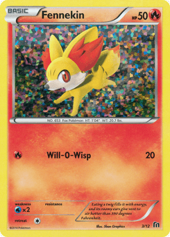Carte Pokémon Feunnec #3 — 2016 Promo McDonald's