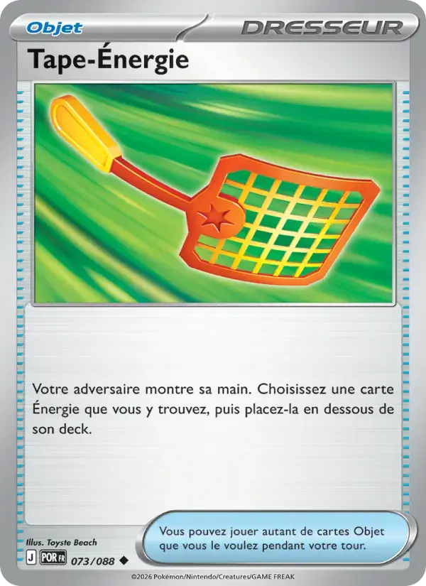 Carte Pokémon Tape-Énergie #073 — Équilibre Parfait