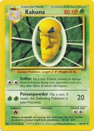 Kakuna #33 — Base Set