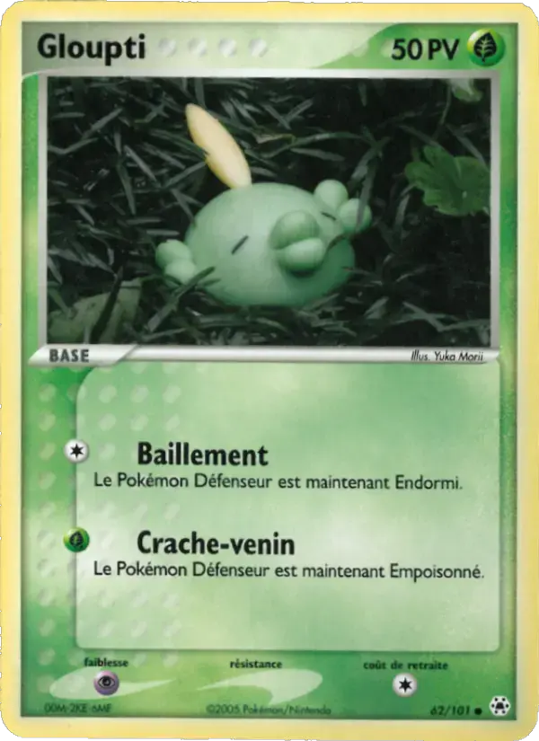 Carte Pokémon Gloupti #62 — Légendes Oubliées