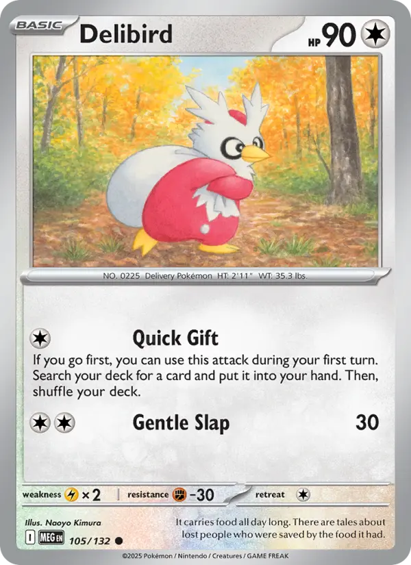 Carte Pokémon Cadoizo #105 — Méga-Évolution