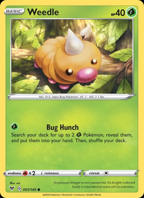 Weedle #1 — Vivid Voltage