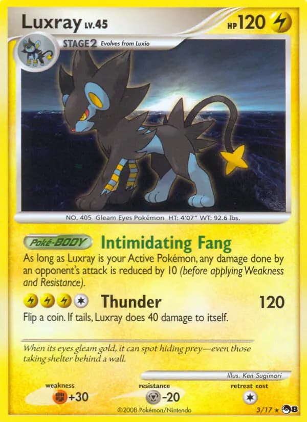 Luxray #3 — POP 8