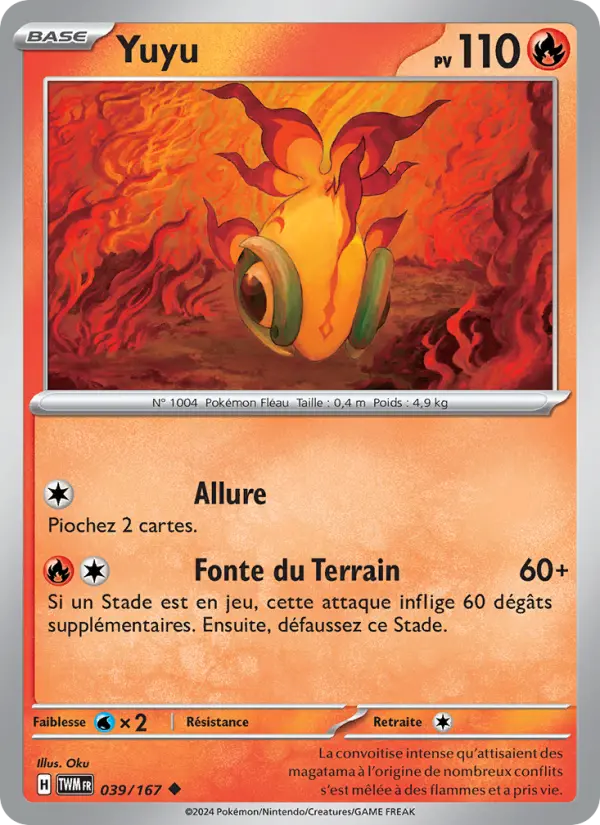 Carte Pokémon Yuyu #039 — Mascarade Crépusculaire