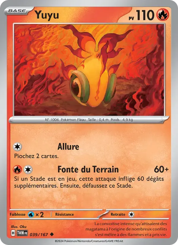 Carte Pokémon Yuyu #039 — Mascarade Crépusculaire