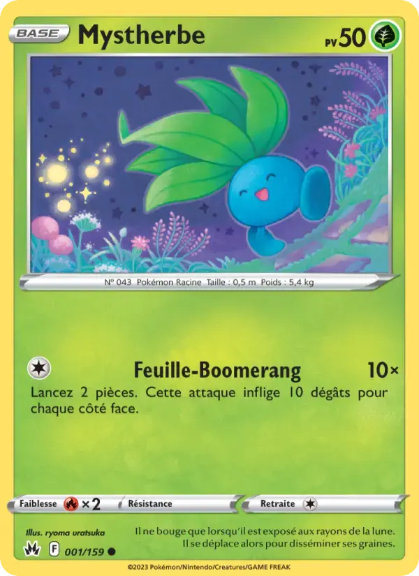 Carte Pokémon Mystherbe #001 — Zénith Suprême