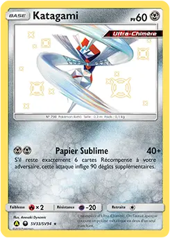 Carte Pokémon Katagami #SV33 — Destinées Occultes