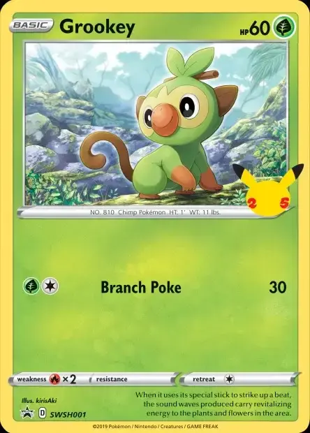 Carte Pokémon Ouistempo #SWSH001 — Jumbo