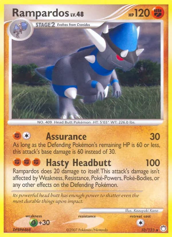 Rampardos #33 — Mysterious Treasures