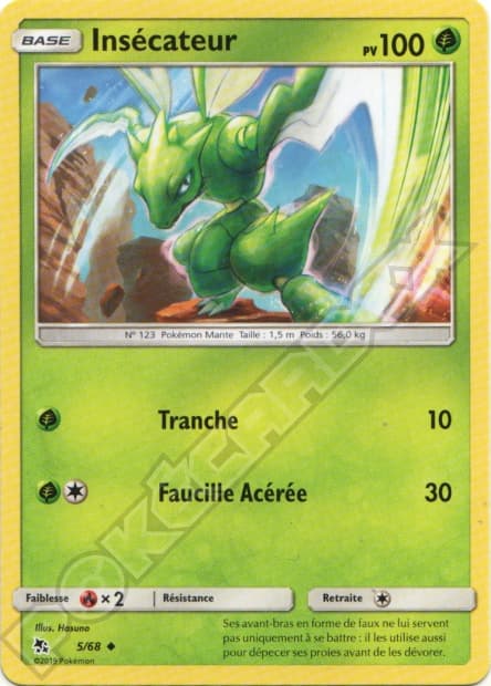 Carte Pokémon Insécateur #5 — Destinées Occultes