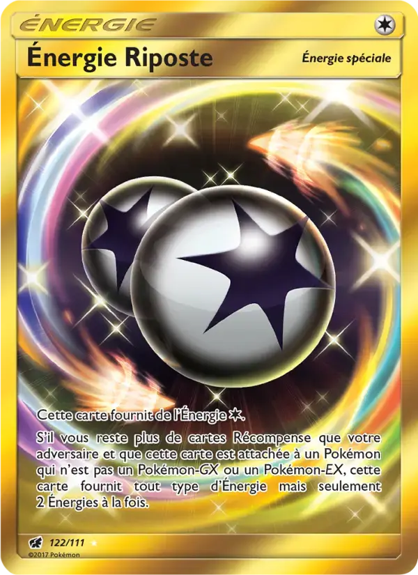 Carte Pokémon Énergie Riposte #122 — Invasion Carmin