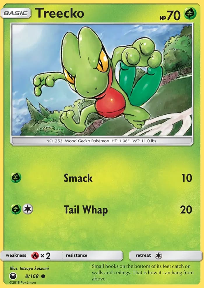 Treecko #8 — Celestial Storm