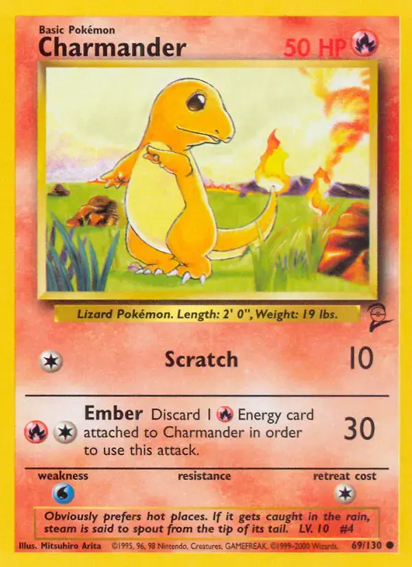 Charmander #001 — Trading Card Game Classic — Charizard Deck