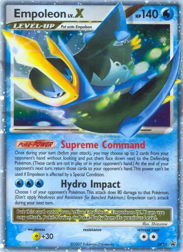 Carte Pokémon Pingoléon #DP11 — Promos Diamant et Perle