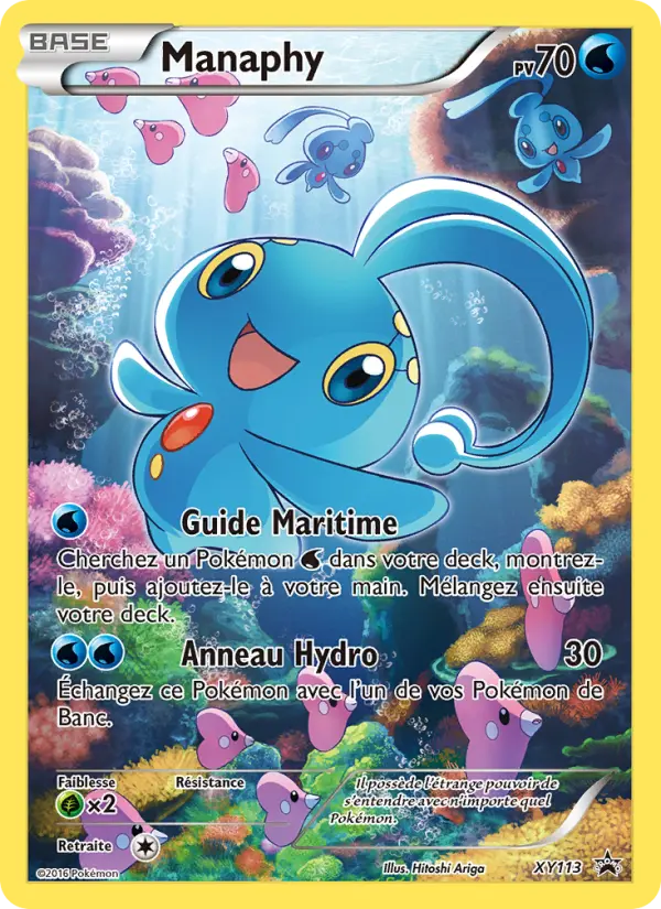 Carte Pokémon Manaphy #XY113 — Promos X&Y