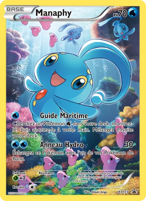 Carte Pokémon Manaphy #XY113 — Promos X&Y