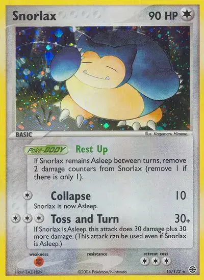 Snorlax #15 — FireRed & LeafGreen