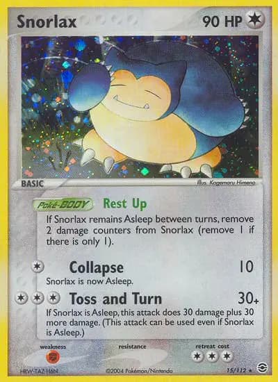 Snorlax #15 — FireRed & LeafGreen
