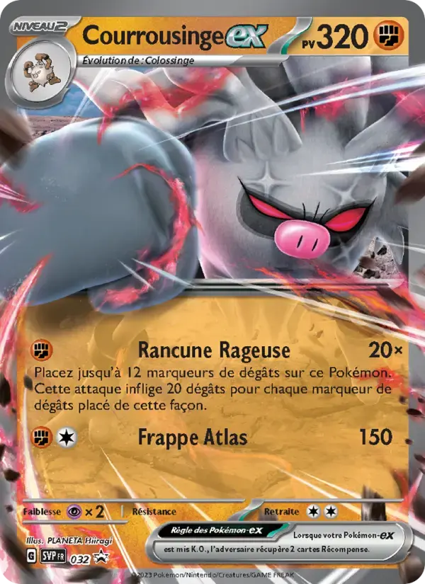 Carte Pokémon Courrousinge-ex #032 — Promos Écarlate et Violet