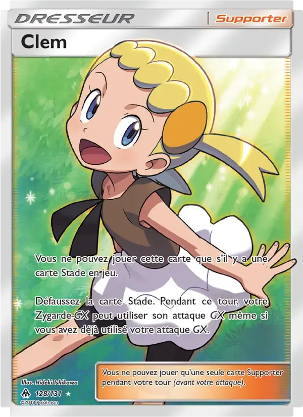 Carte Pokémon Clem #128 — Lumière Interdite