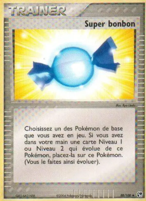 Carte Pokémon Super bonbon #88 — Tempête de Sable