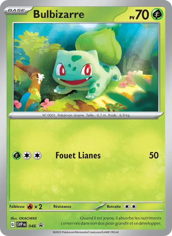 Carte Pokémon Bulbizarre #046 — Promos Écarlate et Violet