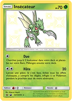 Carte Pokémon Insécateur #SV1 — Destinées Occultes