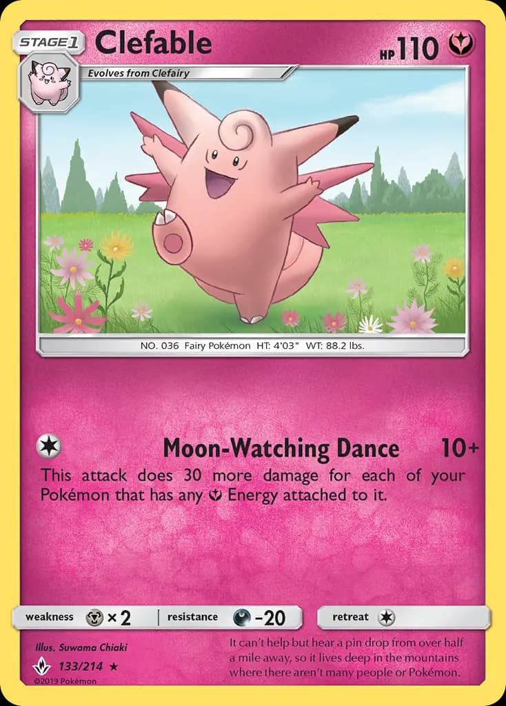 Clefable #133 — Unbroken Bonds