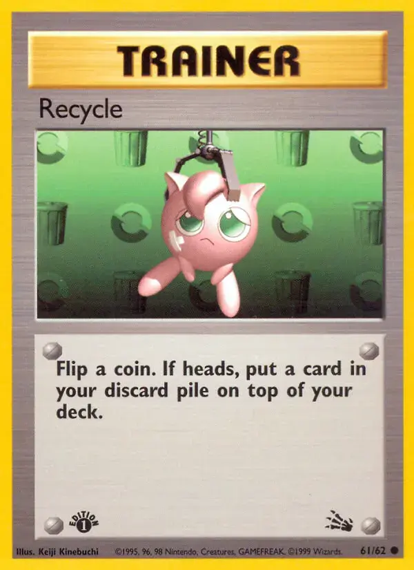 Recycle #61 — Fossil