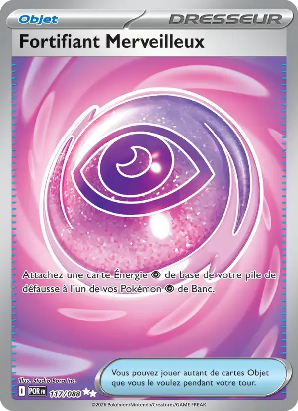 Carte Pokémon Fortifiant Merveilleux #117 — Équilibre Parfait